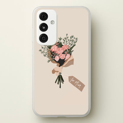 Mum Bouquet - Mother's Day  - Mother's Day Phone Case for Galaxy A35