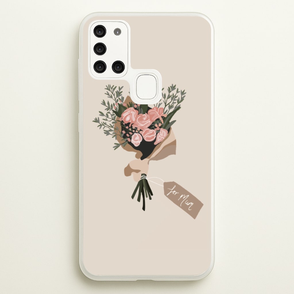 Mum Bouquet - Mother's Day  - Mother's Day Phone Case for Galaxy A21s