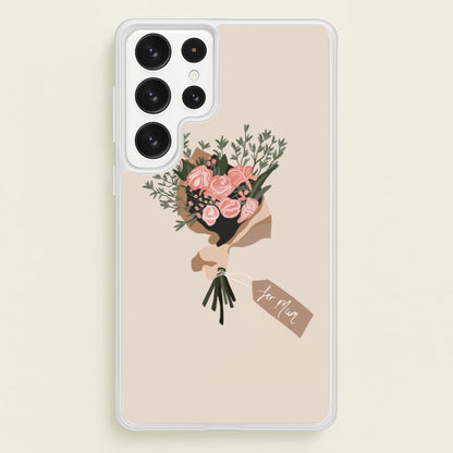 Mum Bouquet - Mother's Day  - Mother's Day Phone Case for Galaxy S22 Ultra