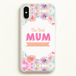 Best Mum In The World  - Christmas Phone Case for iPhone XS Max