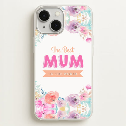 Best Mum In The World  - Christmas Phone Case for iPhone 13 Mini