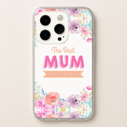 Best Mum In The World  - Christmas Phone Case for iPhone 15 Pro