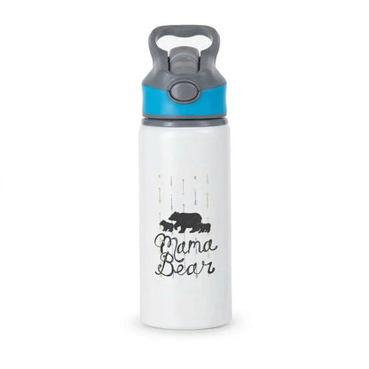 Mama Bear Active Water Bottle - Blue