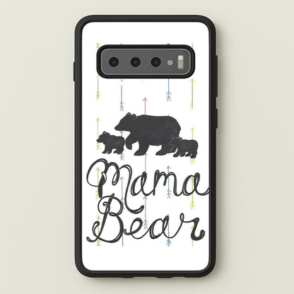 Mama Bear  -  Phone Case for Galaxy S10 Plus