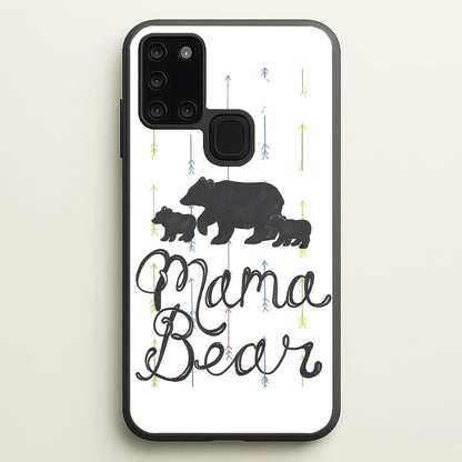 Mama Bear  -  Phone Case for Galaxy A21s