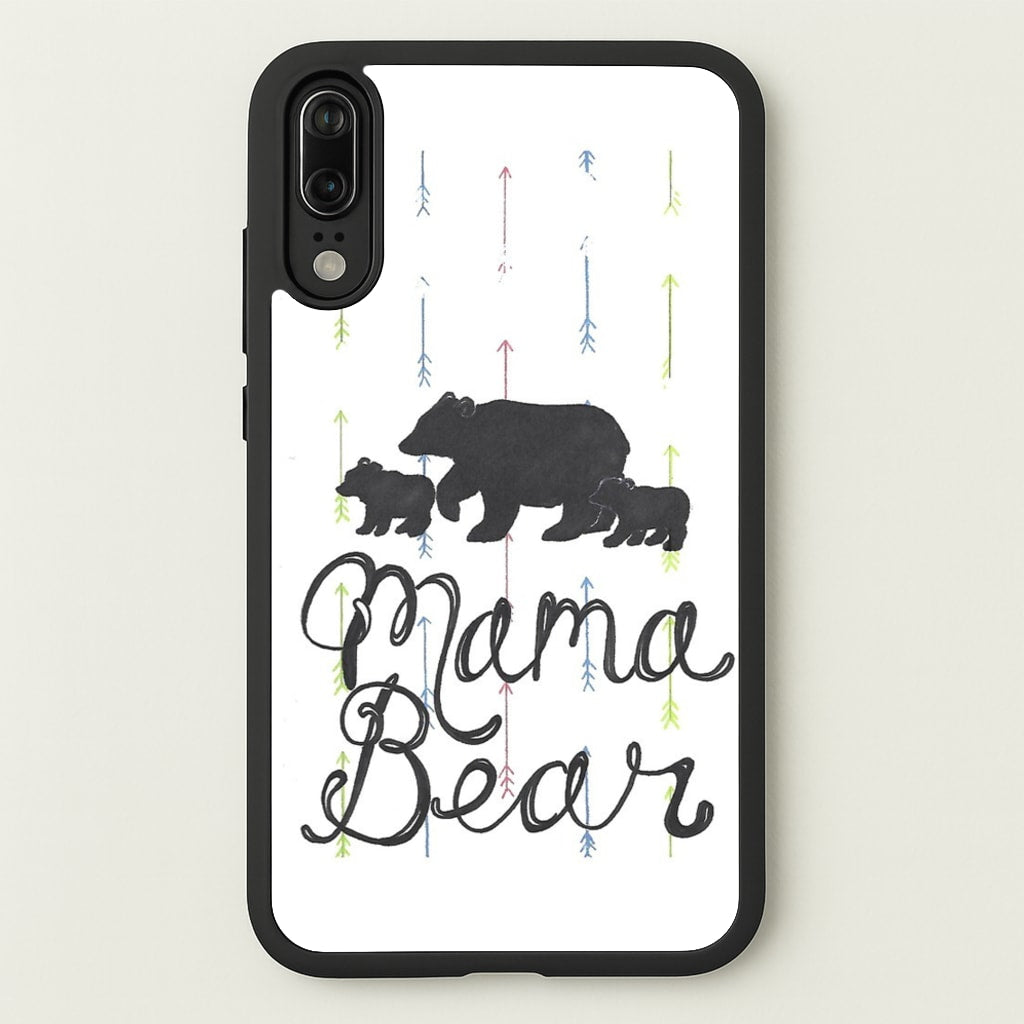 Mama Bear  -  Phone Case for Huawei P20