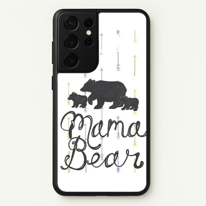 Mama Bear  -  Phone Case for Galaxy S21 Ultra