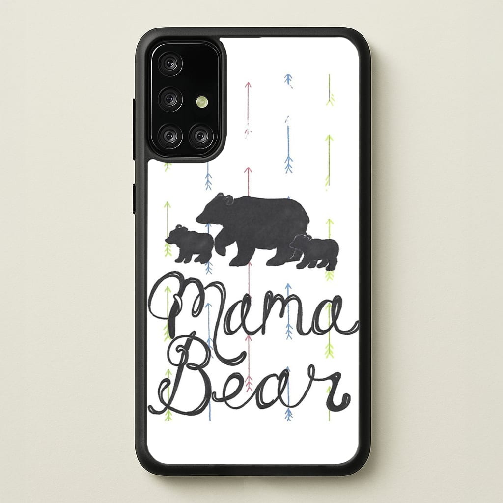 Mama Bear  -  Phone Case for Galaxy A71