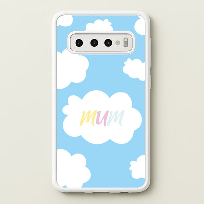 Clouds - Mothers Day  - Mother's Day Phone Case for Galaxy S10 Plus