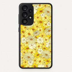 Yellow Flower Pattern - Mothers Day  - Mother's Day Phone Case for Galaxy A53