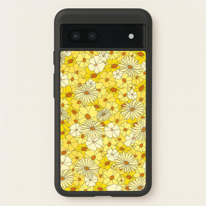 Yellow Flower Pattern - Mothers Day  - Mother's Day Phone Case for Google Pixel 7a