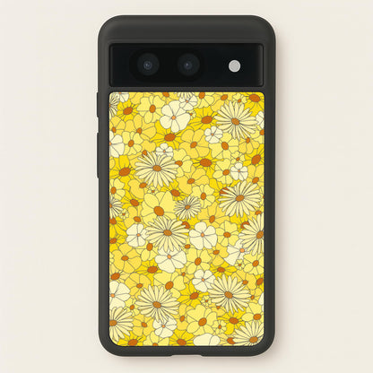Yellow Flower Pattern - Mothers Day  - Mother's Day Phone Case for Google Pixel 8a