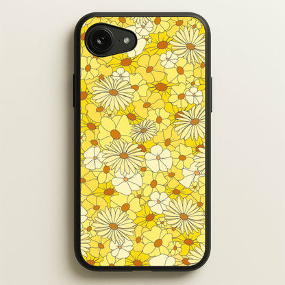 Yellow Flower Pattern - Mothers Day  - Mother's Day Phone Case for iPhone 16e