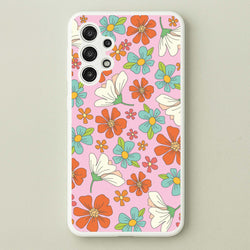 Pink Flower Pattern - Mothers Day  - Mother's Day Phone Case for Galaxy A13