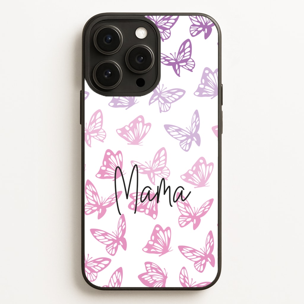 Mama Butterflies - Mother's Day  - Mother's Day Phone Case for iPhone 12 Pro Max