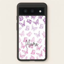 Mama Butterflies - Mother's Day  - Mother's Day Phone Case for Google Pixel 8a