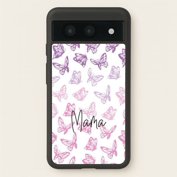 Mama Butterflies - Mother's Day  - Mother's Day Phone Case for Google Pixel 8a