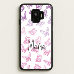 Mama Butterflies - Mother's Day  - Mother's Day Phone Case for Galaxy S9