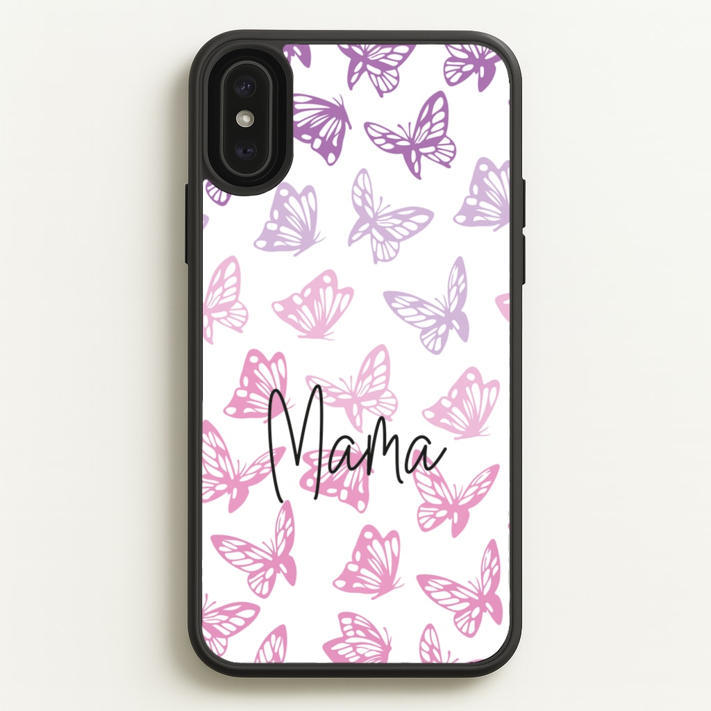 Mama Butterflies - Mother's Day  - Mother's Day Phone Case for iPhone XS Max