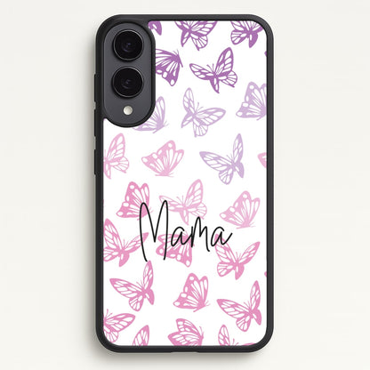 Mama Butterflies - Mother's Day  - Mother's Day Phone Case for Galaxy S25 Edge