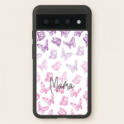 Mama Butterflies - Mother's Day  - Mother's Day Phone Case for Google Pixel 7 Pro