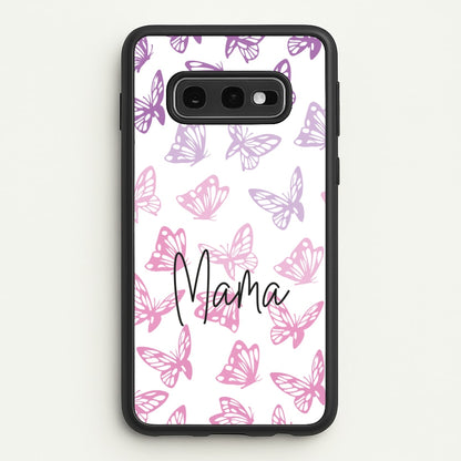 Mama Butterflies - Mother's Day  - Mother's Day Phone Case for Galaxy S10e