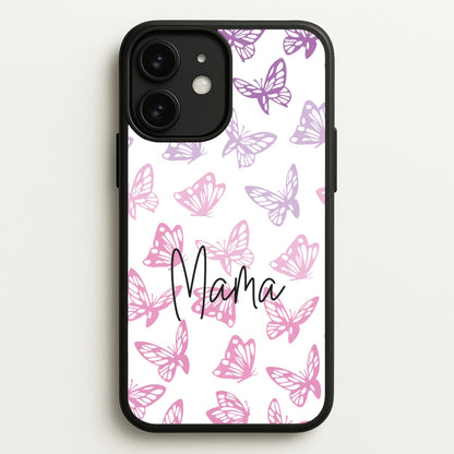 Mama Butterflies - Mother's Day  - Mother's Day Phone Case for iPhone 11