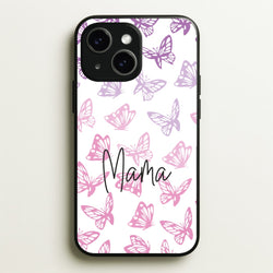Mama Butterflies - Mother's Day  - Mother's Day Phone Case for iPhone 15