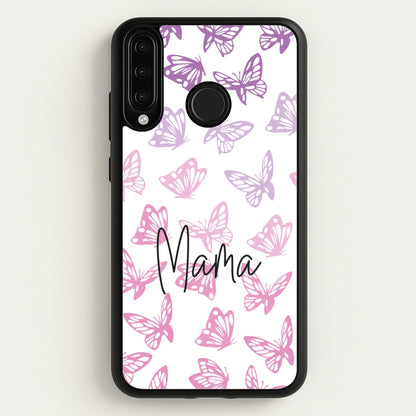 Mama Butterflies - Mother's Day  - Mother's Day Phone Case for Huawei P30 Lite