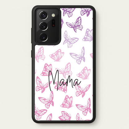 Mama Butterflies - Mother's Day  - Mother's Day Phone Case for Galaxy Note 20 Ultra