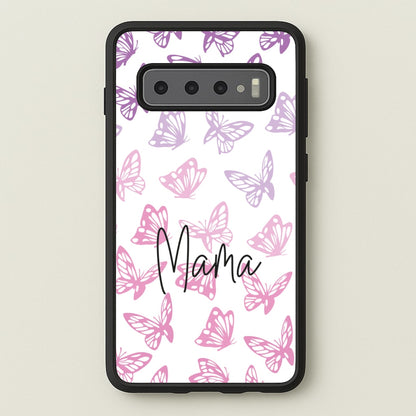 Mama Butterflies - Mother's Day  - Mother's Day Phone Case for Galaxy S10
