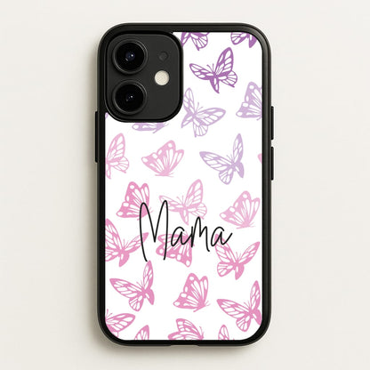 Mama Butterflies - Mother's Day  - Mother's Day Phone Case for iPhone 12 / 12 Pro
