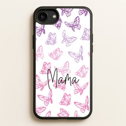 Mama Butterflies - Mother's Day  - Mother's Day Phone Case for iPhone 6 / 7 / 8 / SE