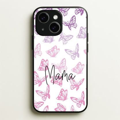 Mama Butterflies - Mother's Day  - Mother's Day Phone Case for iPhone 14
