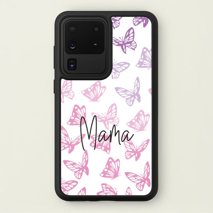 Mama Butterflies - Mother's Day  - Mother's Day Phone Case for Galaxy S20 Ultra