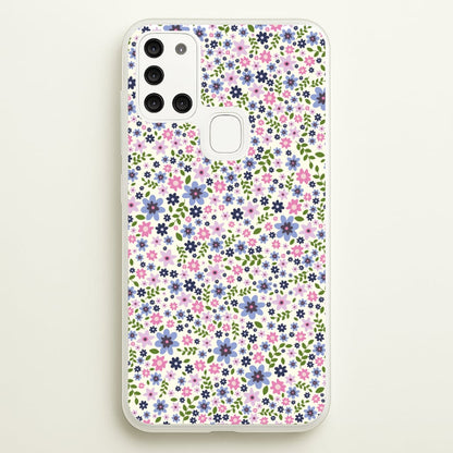 Floral Pattern - Floral  - Mother's Day Phone Case for Galaxy A21s