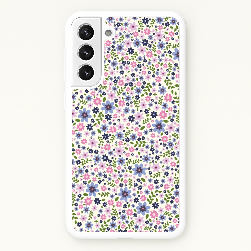 Floral Pattern - Floral  - Mother's Day Phone Case for Galaxy S22 Plus