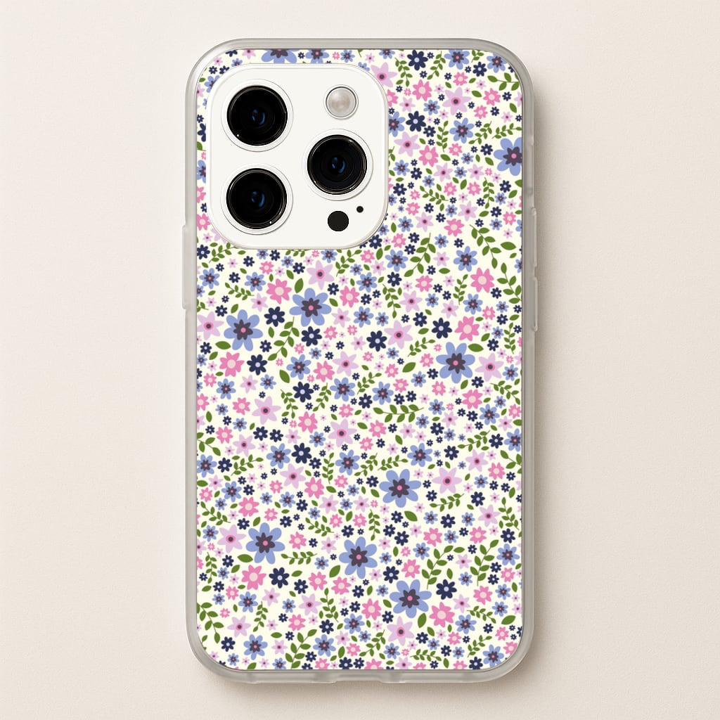 Floral Pattern - Floral  - Mother's Day Phone Case for iPhone 14 Pro