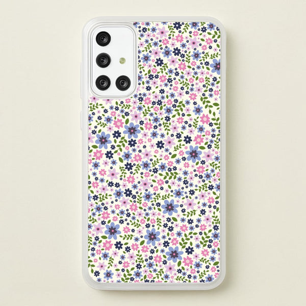 Floral Pattern - Floral  - Mother's Day Phone Case for Galaxy A71