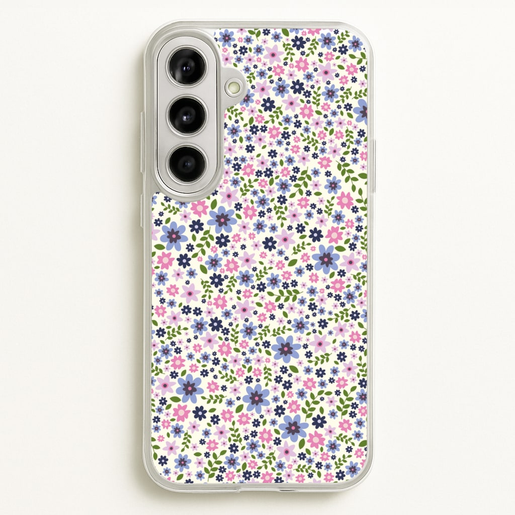 Floral Pattern - Floral  - Mother's Day Phone Case for Galaxy A56
