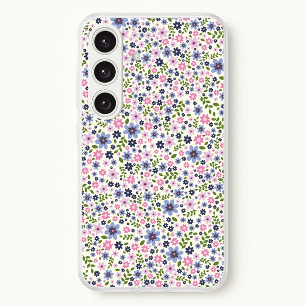 Floral Pattern - Floral  - Mother's Day Phone Case for Galaxy S25