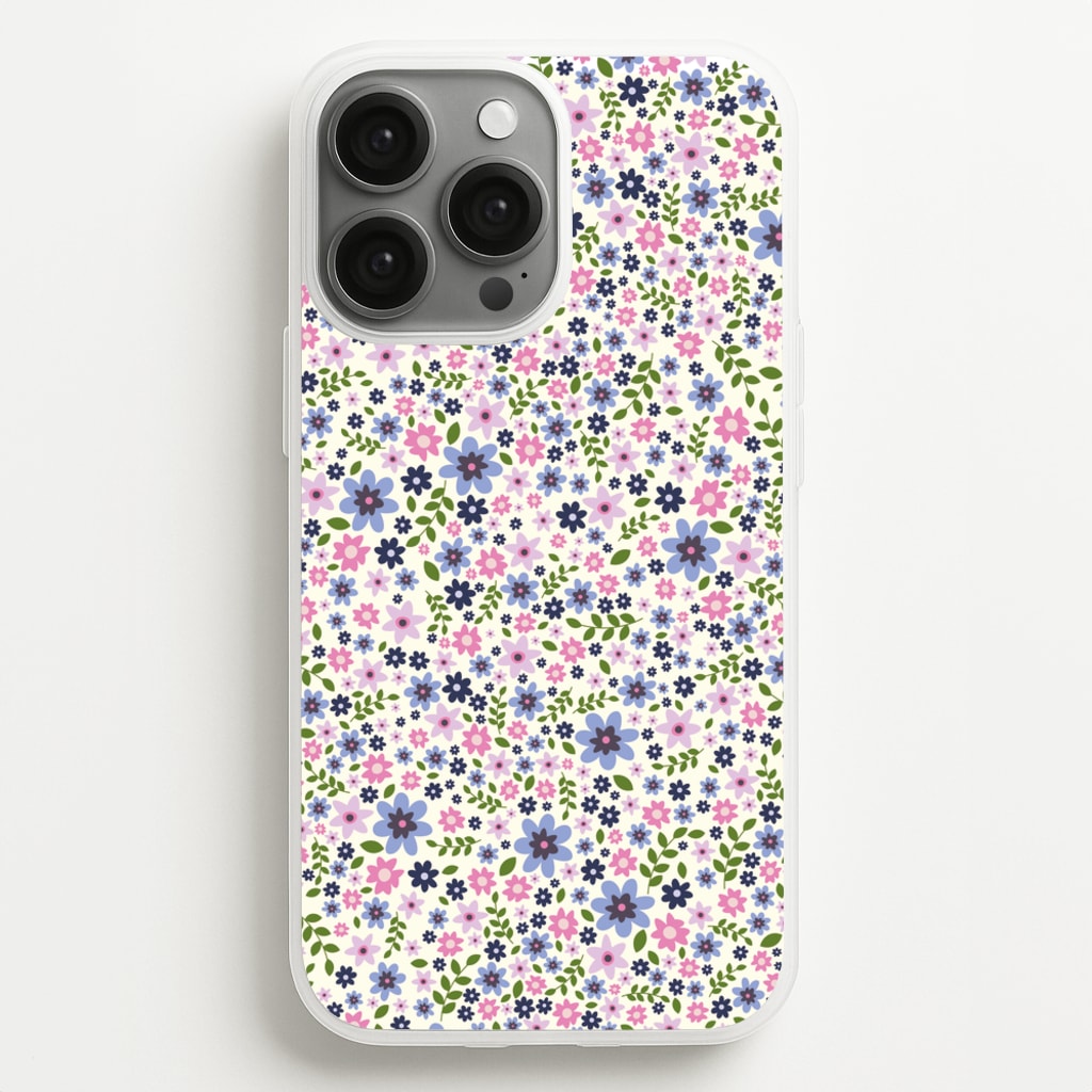 Floral Pattern - Floral  - Mother's Day Phone Case for iPhone 13 Pro Max