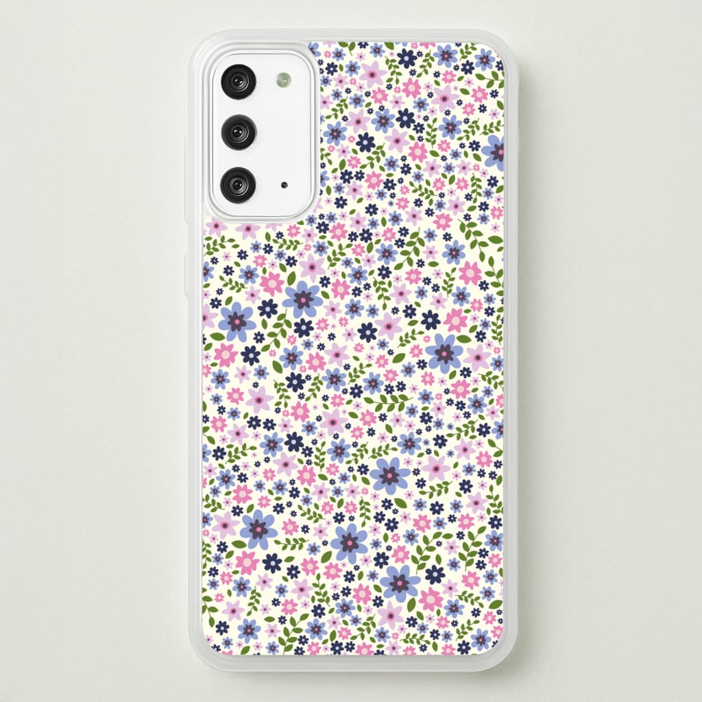 Floral Pattern - Floral  - Mother's Day Phone Case for Galaxy Note 20