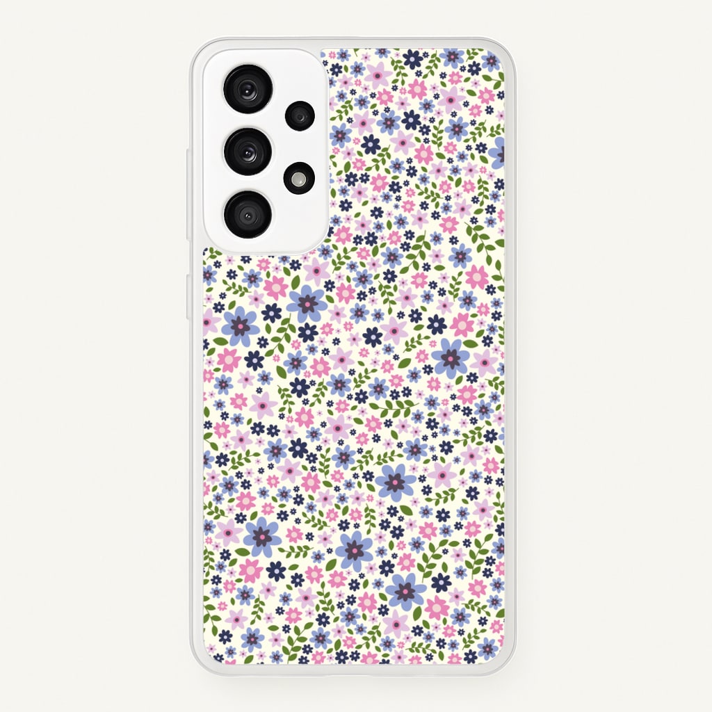 Floral Pattern - Floral  - Mother's Day Phone Case for Galaxy A33