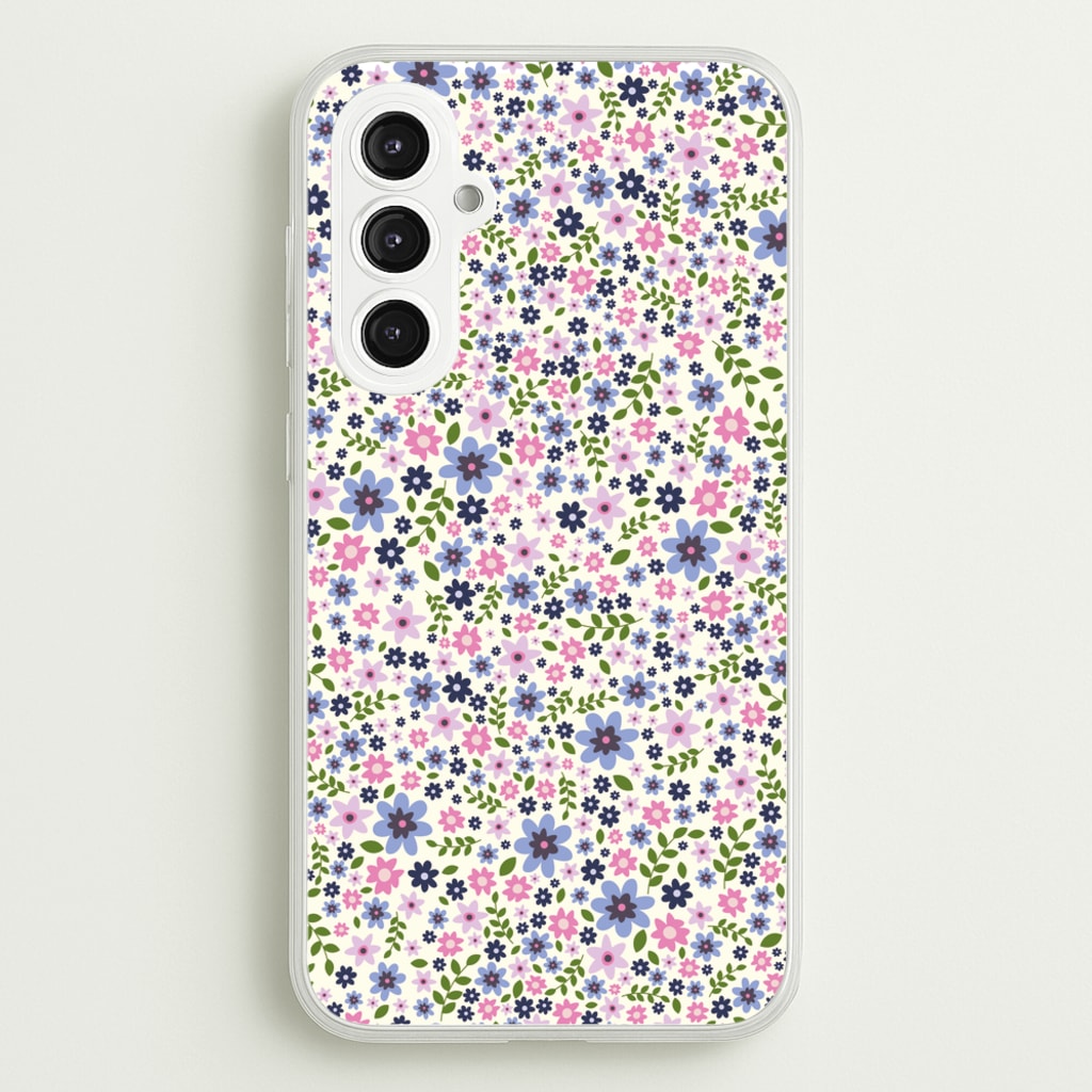 Floral Pattern - Floral  - Mother's Day Phone Case for Galaxy S23FE