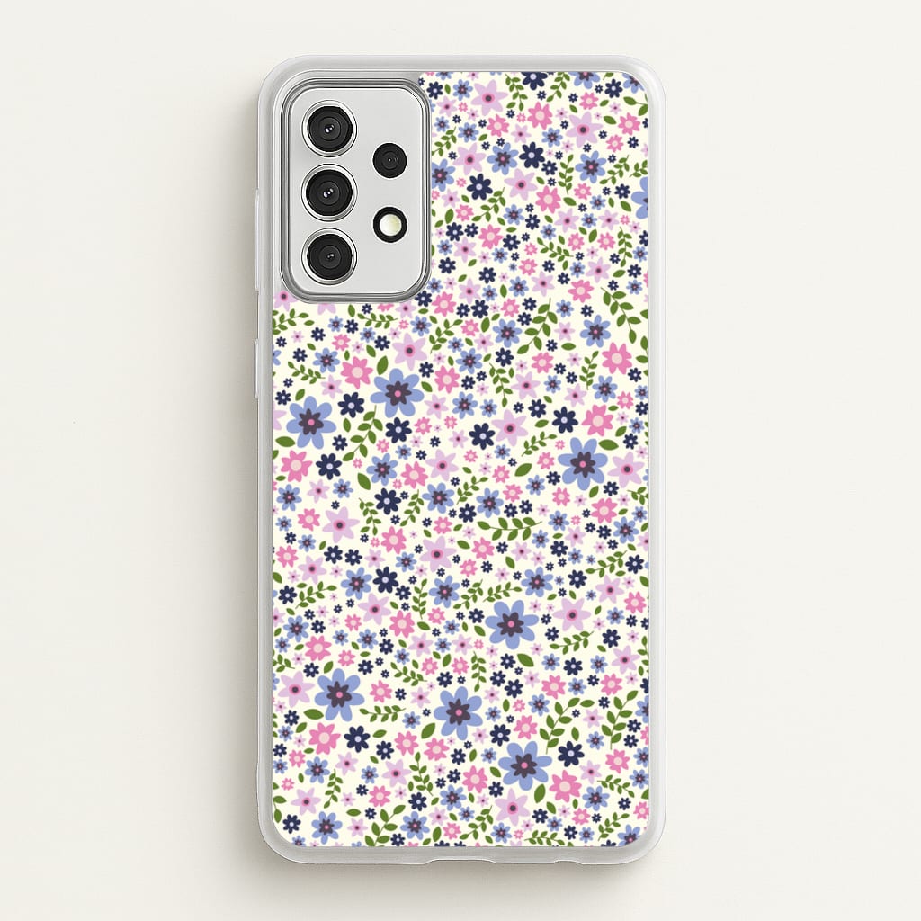 Floral Pattern - Floral  - Mother's Day Phone Case for Galaxy A52 / A52s