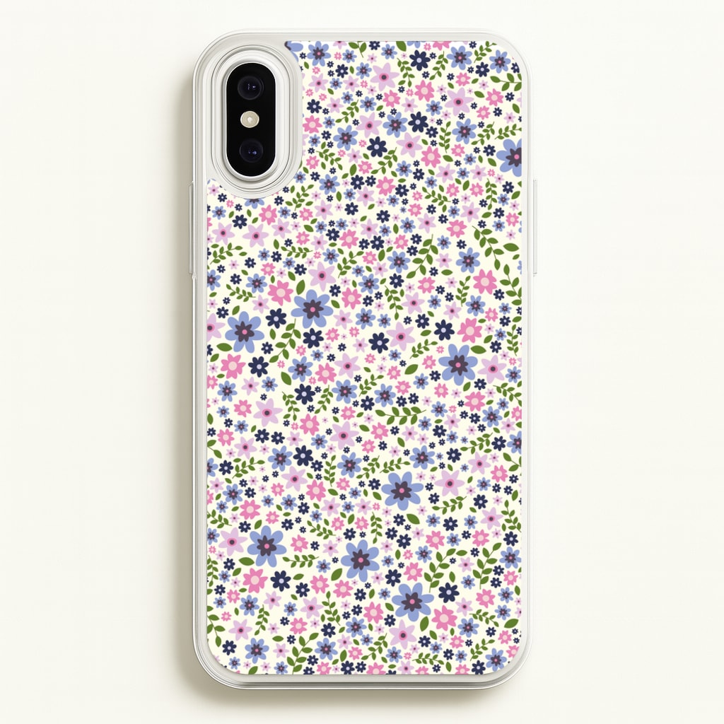 Floral Pattern - Floral  - Mother's Day Phone Case for iPhone XS Max