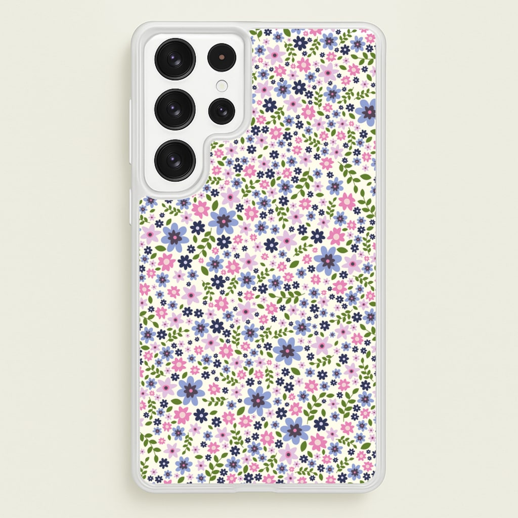 Floral Pattern - Floral  - Mother's Day Phone Case for Galaxy S23 Ultra