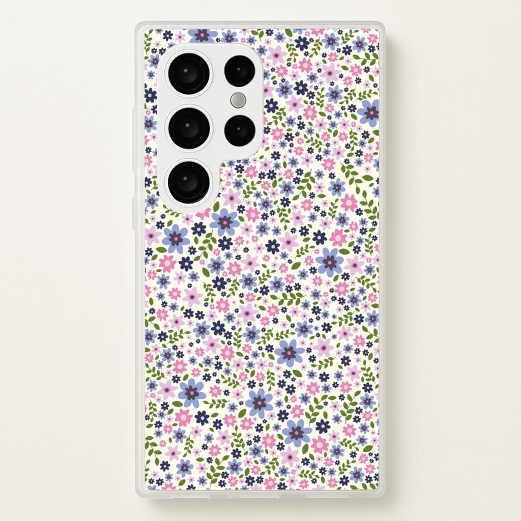 Floral Pattern - Floral  - Mother's Day Phone Case for Galaxy S24 Ultra