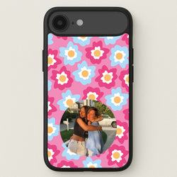 Pink And Blue Flower Pattern - Personalised Mother's Day Phone Case for iPhone 17 Air